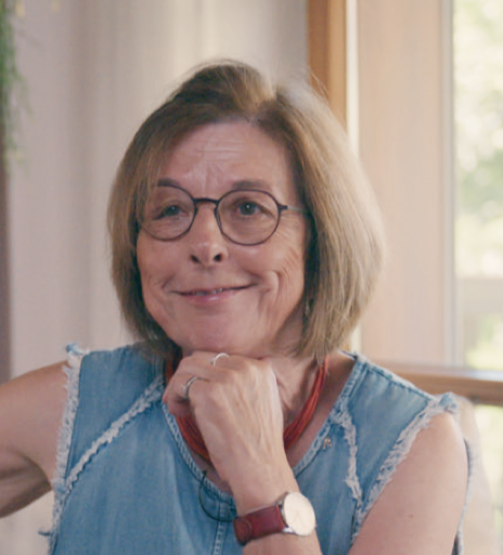 Portraitbild von Anita Rüffer auf Freiberg